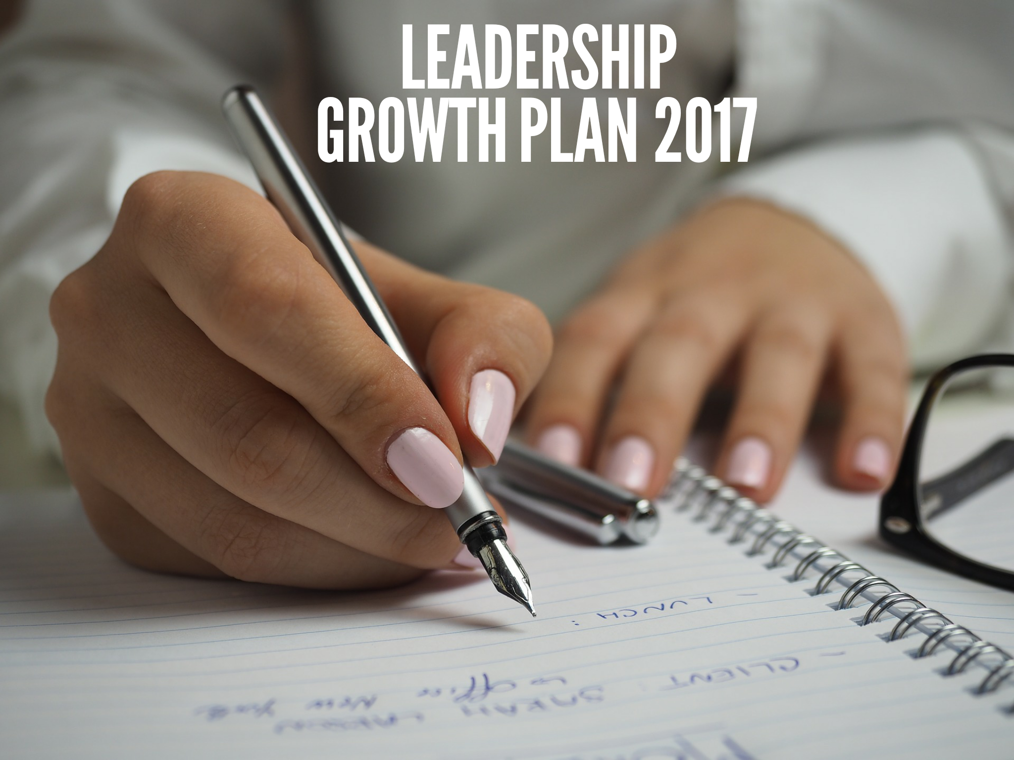 Leadership Growth Goals 2017!