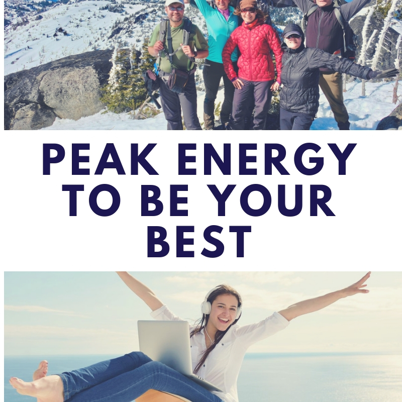 Peak Energy to ‘Be’ Your Best